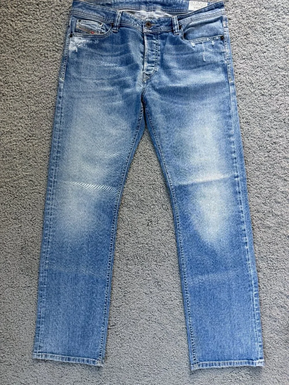 Diesel Viker 008W7 Regular Straight Men's Stretch Jeans Size 34x32- Very Good UC
